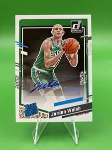 2023-24 Jordan Walsh RC Auto Panini Donruss Rated Rookie Signatures #265 Celtics - Picture 1 of 2