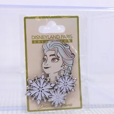 A5 Disney DLP DLRP Paris Pin Frozen II Elsa with Snowflakes