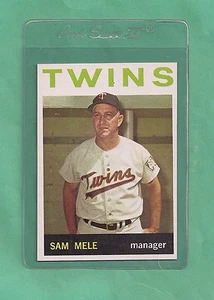 1964 Topps Minnesota Twins Sam Mele # 54 NM-MT Tough Card !! - Picture 1 of 1