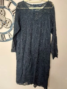 Anna Scholz Black Lace Dress Size 22. BNWT - Picture 1 of 10