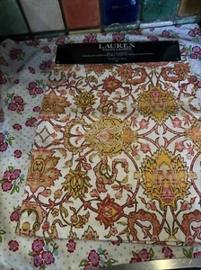 LAUREN RALPH LAUREN 4 Pack Multicolour Retro Baroque Cotton Placemats 35 x 48cm - Picture 1 of 9