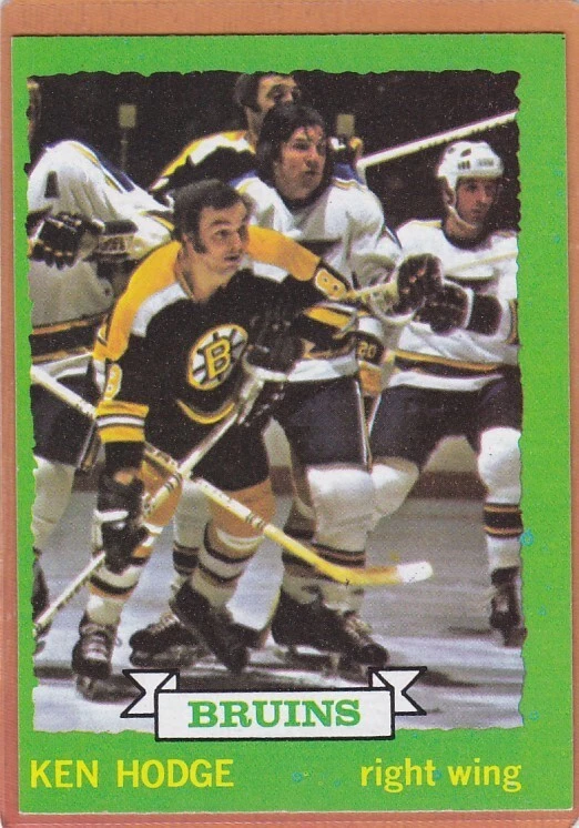 1973-74 TOPPS HOCKEY KEN HODGE #133 BRUINS NM *A12819 - Image 1 of 1