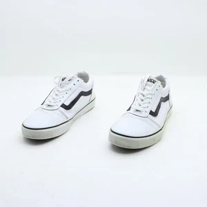 Vans Old Skool usate EUR 41 UK 7.5 US Wo's 8.5  (Cod.SS4027) uomo basse bianco - Foto 1 di 9