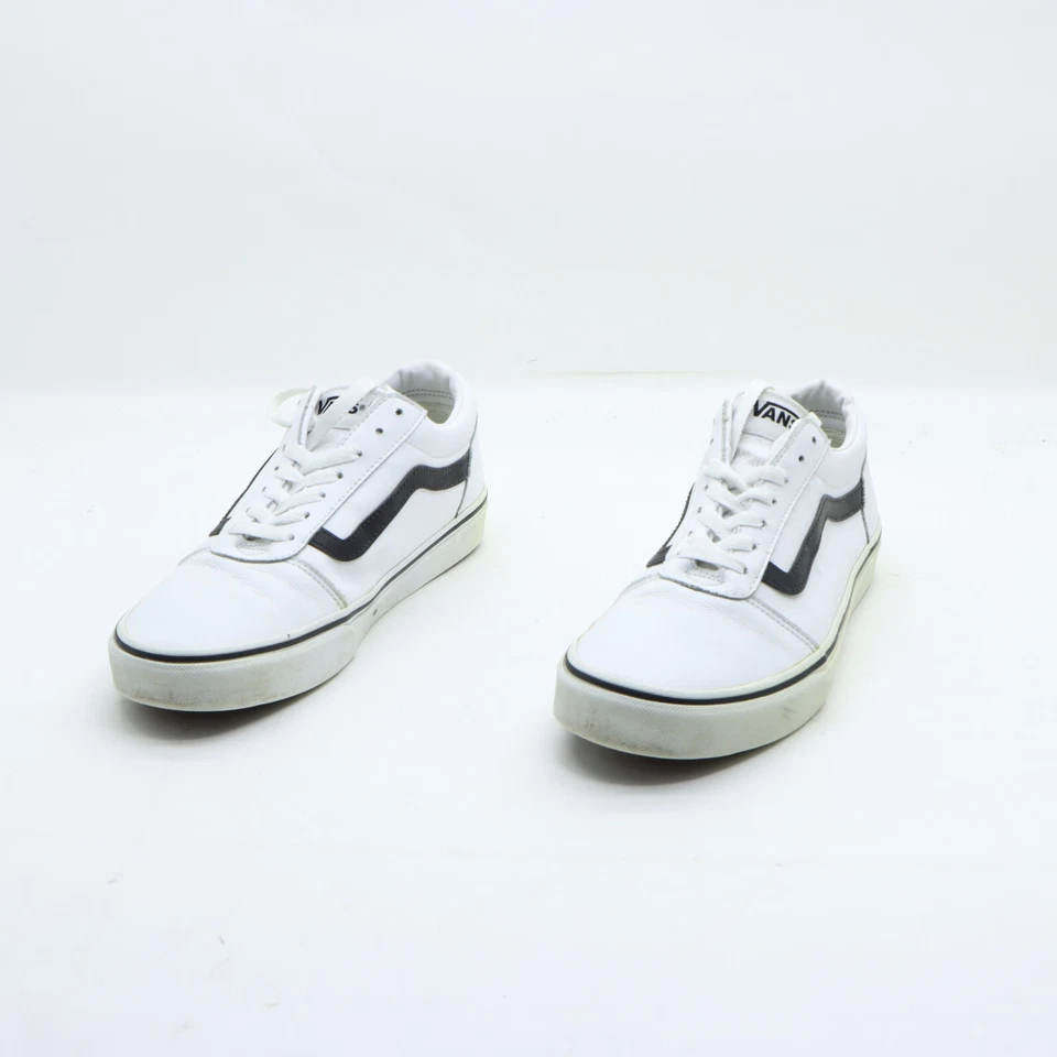Vans Old Skool usate EUR 41 UK 7.5 US Wo's 8.5  (Cod.SS4027) uomo basse bianco - Immagine 1 di 4