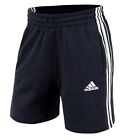Adidas Men 3S French Terry Shorts Pants Training Navy Casual Bottom Pant IC9436