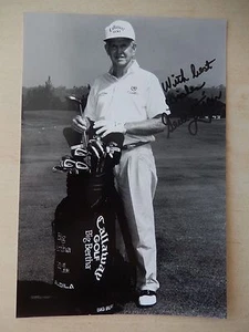 Fotografía autografiada de Gene Littler de 7" X 10" - Imagen 1 de 2