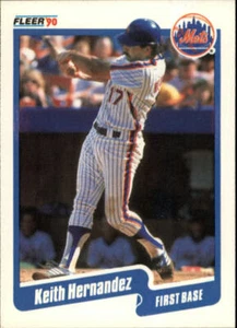 1990 Keith Hernandez Fleer Baseball Card #205 - Picture 1 of 2