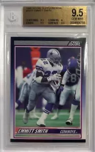 1990 Emmitt Smith Score Supplemental RC #101T... bewertet BGS 9,5 Edelstein neuwertig - Bild 1 von 2