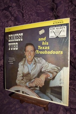 Ernest Tubb - Ernest Tubb and His Texas Troubadours 1960 In Shrink EX+/EX+ - Image 1 of 4