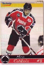 2008-09 Finnish Porin Assat #6 Miro Rahkola