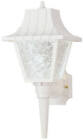 Westinghouse 66946 8 in. Plastic Wall Lantern- White