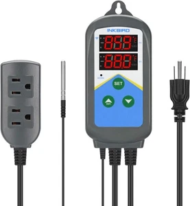 Inkbird ITC-306T Temperature Controller WiFi Heat Lamp Thermostat Fermentation - Picture 1 of 8