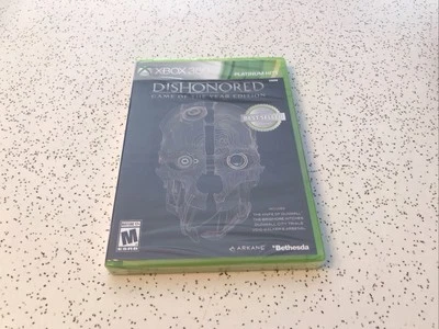 Dishonored Game of the Year Edition Sleeve Microsoft Xbox 360 Brand New & Sealed - Image 1 of 4
