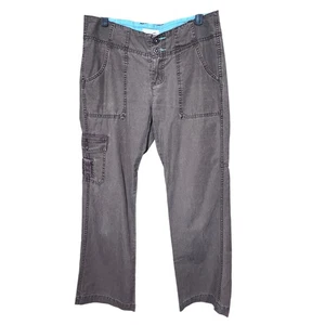 Horny Toad Damen braun niedrig geschnitten Baumwollmischung Cargohose Größe 6 Taschen - Bild 1 von 12