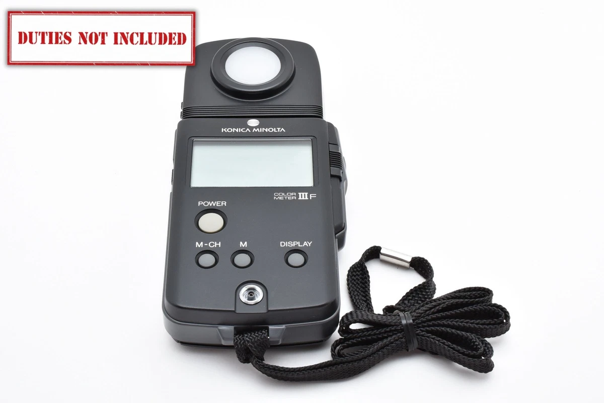 Minolta Light Meter Iii for sale - eBay