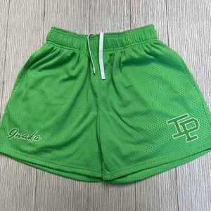 Inaka Power Mesh pantaloncino uomo piccolo verde atletica palestra allenamento coulisse logo - Foto 1 di 8