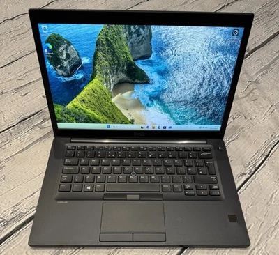 Dell Latitude Laptop - 7480 - i7-6600U - 16GB RAM- Win 11 Pro- 256GB SSD - FHD - Image 1 of 3