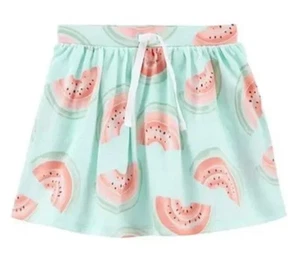 Carters Girls Size 5T Watermelon Skirt with Built In Shorts Skort Size 5 NEW - Picture 1 of 5