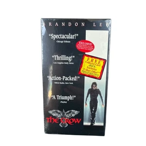 The Crow (VHS, 1994) VERSIEGELT NEU mit Miramax Sicherheitsaufkleber - Brandon Lee - Bild 1 von 8