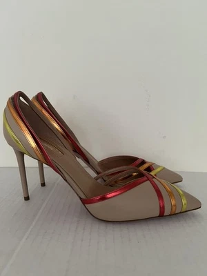Bombas recortadas AQUAZZURA Cosmo 85 mm talla 39,5/9,5 US $795 Foto 1 de 4