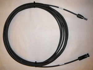 Staubli Multicontact MC4 Solarpanel Strom 100' Kabel M/F 10 AWG Made in USA - Bild 1 von 2