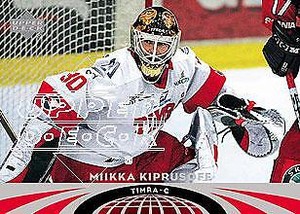 2004-05 UD All-World #77 Miikka Kiprusoff