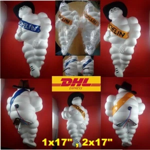 17" MICHELIN MAN DOLL FIGURE BIBENDUM ,TRUCK DECORATE COLLECTIBLE ADVERTISE TIRE - Picture 1 of 77