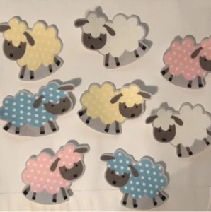 Apliques de tela de hierro Soft Little Lambs - ovejas gorditas - - Imagen 1 de 1