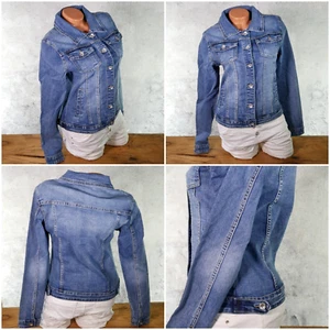 ♥️ Jeansjacke Jeans Jacke Denim Übergangsjacke BASIC Stretch 40 42 44 46 48 50 - Bild 1 von 9
