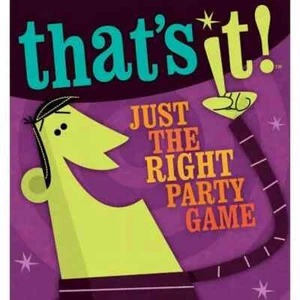 That’s It! Just The Right Party Game 3+ Players Ages 10+ GameWright NEW Sealed - Picture 1 of 1