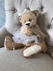 HAND MADE MOHAIR BEAR MADE IN ENGLAND 🏴󠁧󠁢󠁥󠁮󠁧󠁿 - Picture 1 of 10