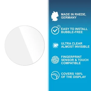 2x 3D Schutzfolie für OOQE Watch CS PRO Display Folie Flexibel Full Cover - Zdjęcie 1 z 5