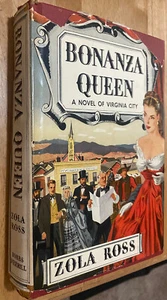 Bonanza Queen A Novel By Zola Ross HCDJ 1949 - Bild 1 von 10