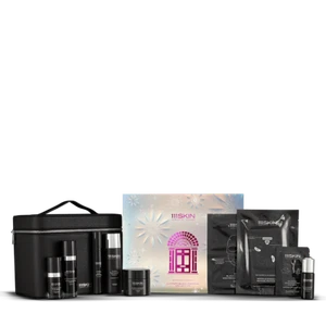 $2,510 / 111SKIN Ultimate BLACK DIAMOND Collection 9-PIECE SET + COSMETIC BAG - Picture 1 of 15