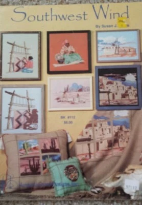 Southwest Wind Counted Cross Stitch Pattern Jeanette Crews Designs 1990 - Image 1 of 3