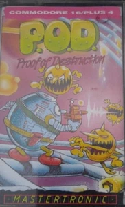 P.O.D. (Mastertronic 1987) Commodore C16/ Plus 4 (Tape, Box, Manual) 100% ok - Picture 1 of 2