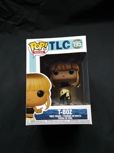 FUNKO POP! T-BOZ TLC MUSIC ROCKS #195 w/ pop protector  - Picture 1 of 6