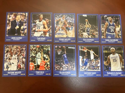 Set of Kentucky Wildcats Basketball Sports Cards - Image 1 of 2