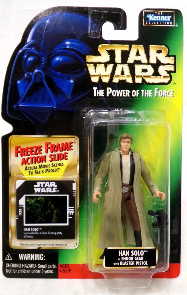 Star Wars Han Solo 1996 Kenner Hasbro Blaster Pistol inclus