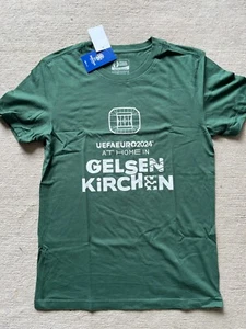 UEFA Euro 2024 City Host T-Shirt GELSENKIRCHEN Arena Auf Schalke limited RARITÄT - Picture 1 of 1