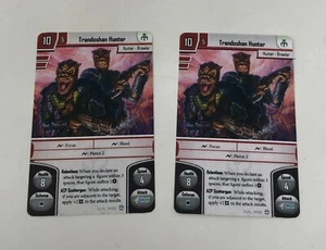 Star Wars Imperial Assault: Elite Trandoshan Hunter x2 Promo, FFG - Imagen 1 de 2