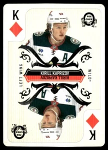 2024-25 O-Pee-Chee Playing Cards Kirill Kaprizov #K-DIAMONDS - Picture 1 of 2