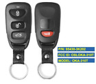 Remote Car Key Fob 4 Buttons 315MHz for Hyundai Sonata Elantra