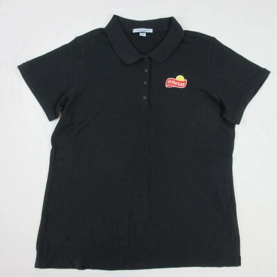 Camisa Polo Frito Lay Mujer Extra Grande Negra Autoridad Portuaria Manga Corta Logo Foto 1 de 4