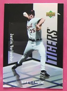 JUSTIN VERLANDER, 2007 UPPER DECK SPECTRUM #18, TIGERS