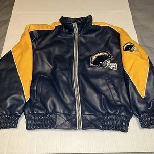 San Diego Chargers Play Football Polyester Boys Jacket Medium(10-8) - Picture 1 of 14