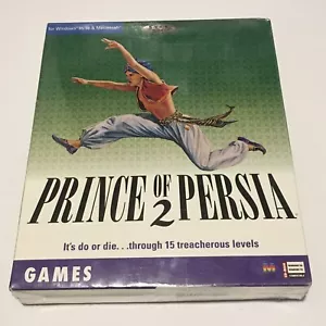 Prince of Persia 2 PC Spiel CD-ROM für Windows 95/98 und Macintosh große Box versiegelt - Bild 1 von 6