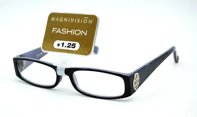 Magnivision SUZANNA PRP 53/17-138 женщин моды прямоугольник очки для чтения + 1,25 - Изображение 1 из 4