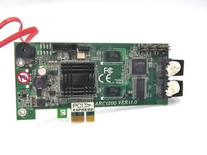 ARC1200 - ARECA - VER: 1:0 PCI Express Dual Sata Controller Card - Picture 1 of 4