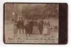BORDIGHERA ( IM ) - Cartolina Fotografica - Primo piano eccezionale -  ANNO 1904